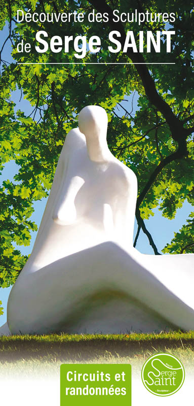 Dépliant des circuits Route Serge Saint Sculpteur