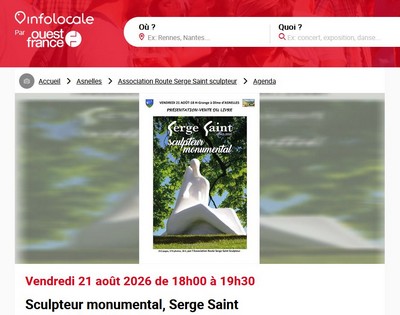 Ouest-France, Sculpeur monumental, Serge Saint